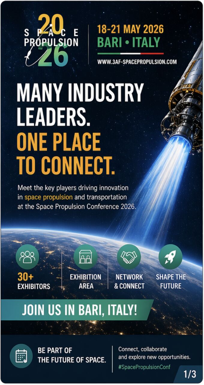 🚀 DACTEM International sera présente au salon SPACE 3AF PROPULSION à Bari !